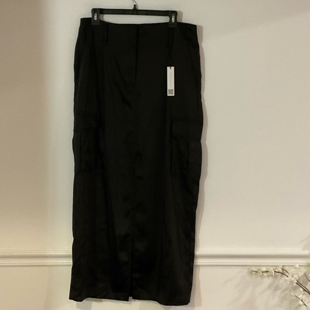 Sanctuary Black Midi Skirt